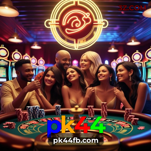 pk44: Cassino Ao Vivo Autêntico com Roleta e Blackjack Online
